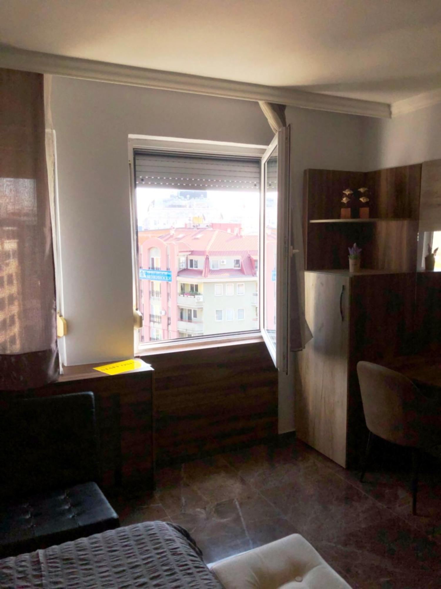 Hotel Room City Square With Great View No Parking Skopje Extérieur photo